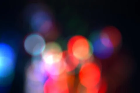 Blur abstract bokeh background element for overlay, Colorful defocused light 写真素材