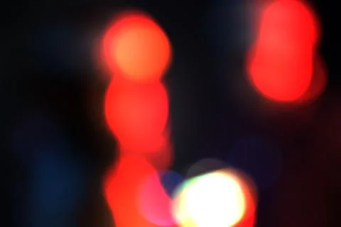 Blur abstract bokeh background element for overlay, Colorful defocused light Stock Photos