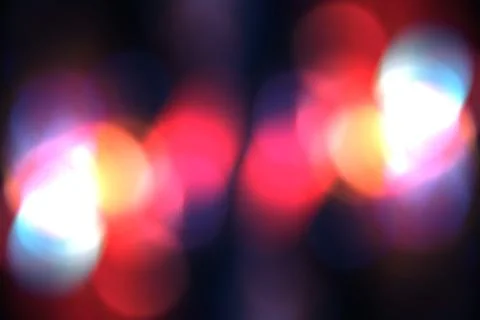 Blur abstract bokeh background element for overlay, Colorful defocused light 写真素材