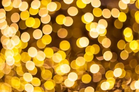Blur - abstract bokeh circle string lights for background wallpaper Photos
