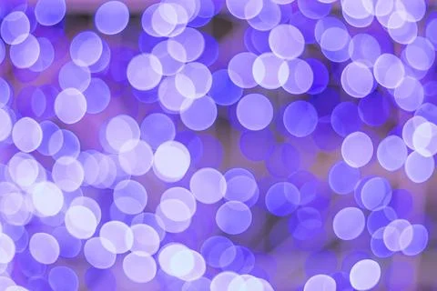 Blur - abstract bokeh circle string lights for background wallpaper 스톡 사진
