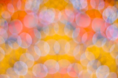Blur - abstract bokeh circle string lights for background wallpaper Photos