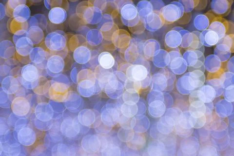 Blur - abstract bokeh circle string lights for background wallpaper Photos
