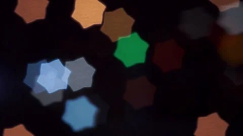 Blur Abstract Bokeh Star Stock-Footage 68921874