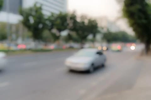 Blur abstract car Stock Photos