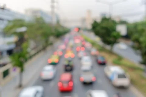 Blur abstract car Stock Photos