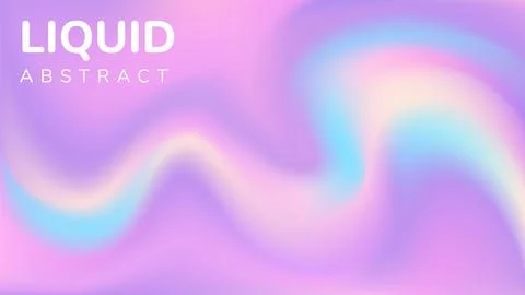 Blur abstract pastel gradient background. Unicorn colors ombre wallpaper Illustrazione stock