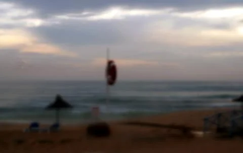 Blur art beach 写真素材