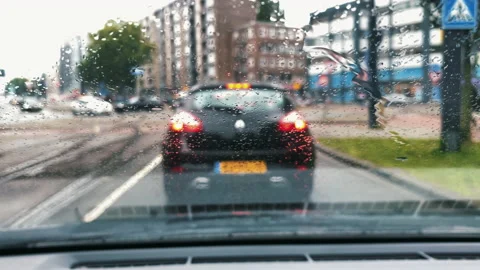 Blur background and texture traffic on the road.  Car in traffic jam. Stock-Footage 134436733