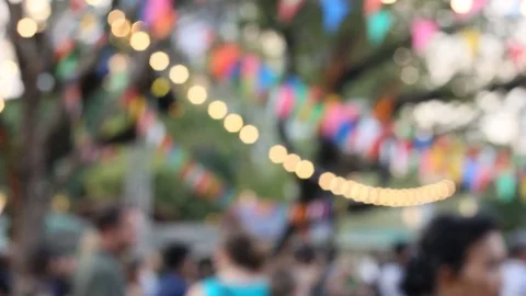 Blur background anonymous crowd. Stock Footage 72563383