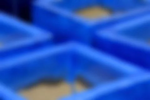 Blur Background of Blue Pottery Stock Photos