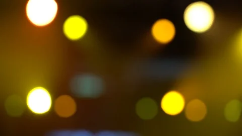 Blur background of Crowd People in the live show; abstract bokeh background Stock Footage 125399640
