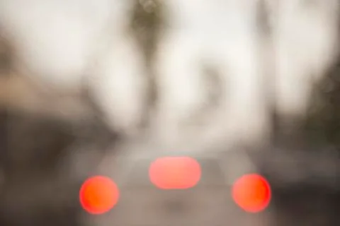 Blur background on the road Stock Photos