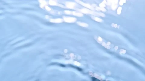 Blur blue water with light reflections and shadows surface texture. Stock Footage 146476209