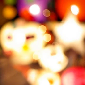 Blur bokeh abstract background Stock Photos
