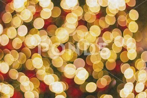 Blur - bokeh Decorative outdoor string lights Stock Illustration