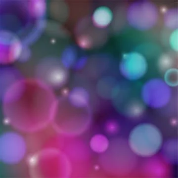 Blur bokeh effect Stock Illustration