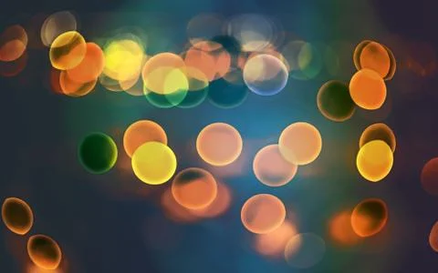 Blur bokeh lights Foto stock