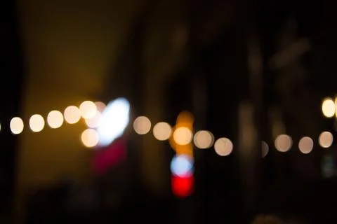 Blur bokeh lights Stock Photos