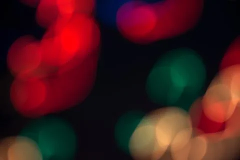 Blur bokeh overlay, background, backdrop, wallpaper Stock Photos
