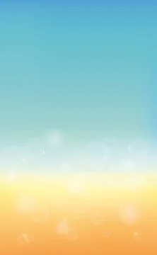 Blur bokeh summer background Stock Illustration