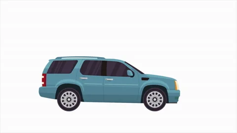 Blur Car Driving Slowly Stock Footage 232802663