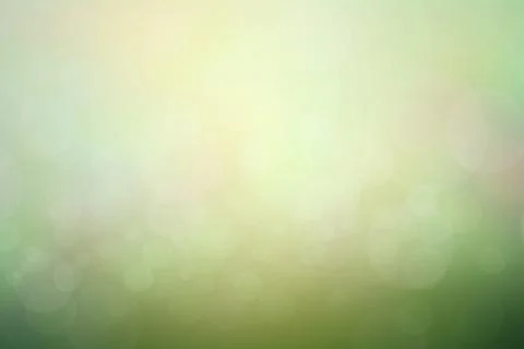 Blur circle bokeh green leaf background. Blurry yellow leaves ra Foto stock
