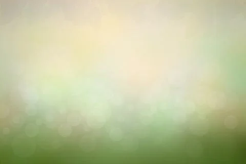 Blur circle bokeh green leaf background. Blurry yellow leaves ra Foto stock