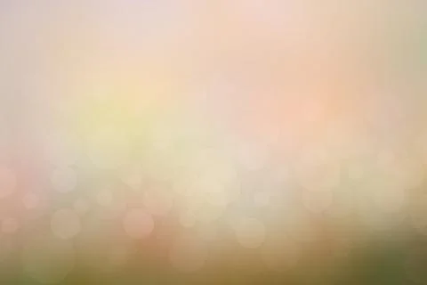 Blur circle bokeh green leaf background. Blurry yellow leaves rays light fl.. Foto stock