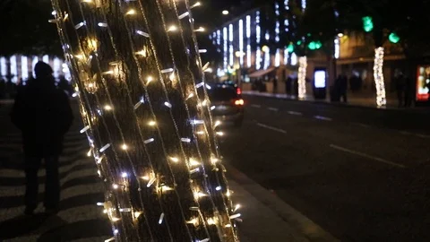 Blur city lights Video stock 102101324
