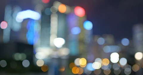 Blur of city night view Stock Footage 105274602
