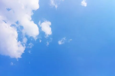 Blur clouds on the sky, Nature background concept Stock Photos