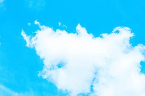 Blur clouds on the sky with sun light Stock Photos