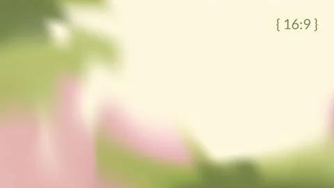 Blur corner frame with spring flower. Soft border background with gentle plants Ilustración de archivo