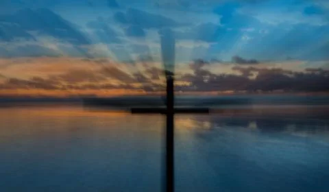 Blur cross Stock Photos