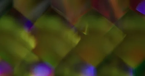 Blur cube glow geometric shape shine flare glare light Stock Footage 336227077