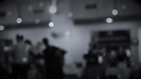 Blur Dancing ballroom Stock Footage 100424945