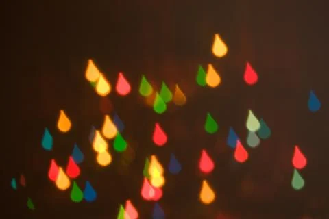 Blur effect the form of droplets Stock Photos