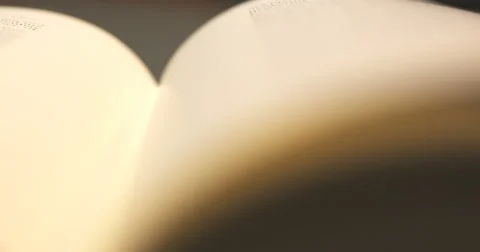 Blur effect over book page using macro lens Stock Footage 44764696