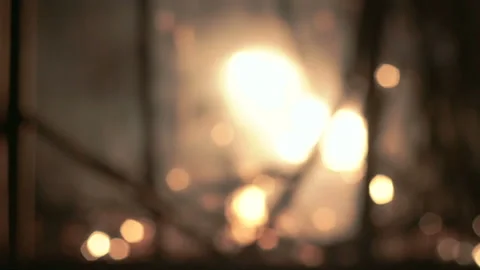 Blur Fire, House On Fire Video stock 98865986