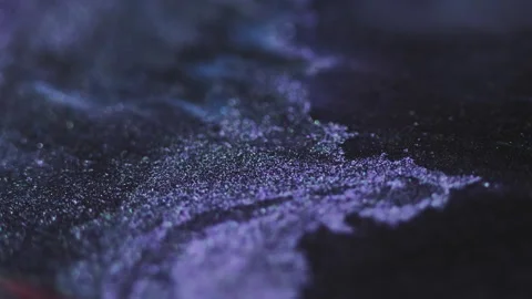 Blur fluid wave sparkling background paint flow Stock Footage 316195255
