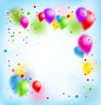 Blur happy holiday Stock Illustration