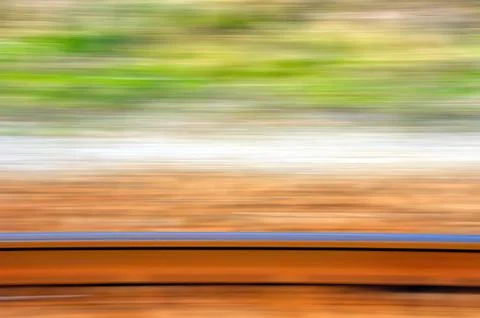 Blur horizontal lines forming dynamic elegant background Stock Photos