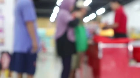 Blur kasir Stock Footage 324921747