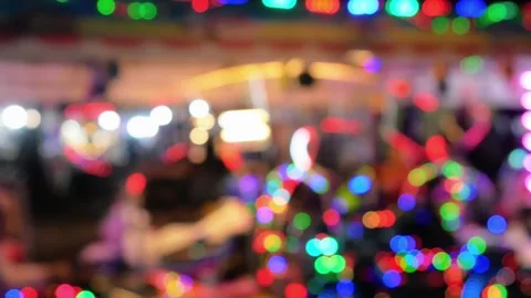 Blur lights background at night. Stock Footage 306761942