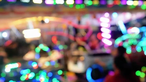 Blur lights background at night. Stock Footage 306762367