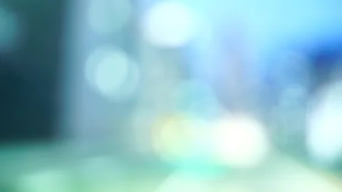 Blur Lights Effect Background Bokeh. Multicolored Blur City Lights at Night. Video stock 89893877