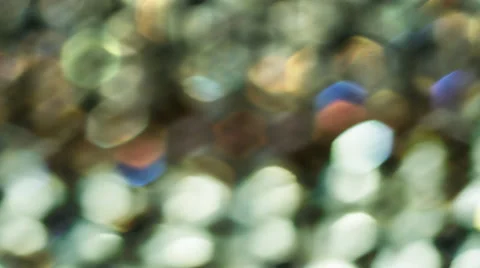 Blur lights shine bokeh smooth abstract motion pattern background Stock Footage 60258396