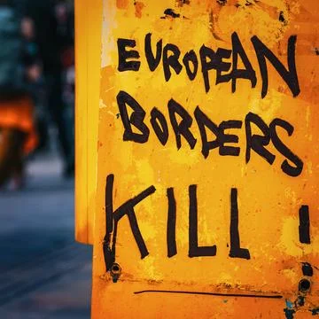 Blur of Movement and Protest Stock Photos