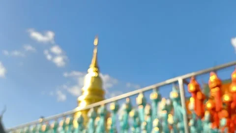 Blur pagoda Stock Footage 320035042